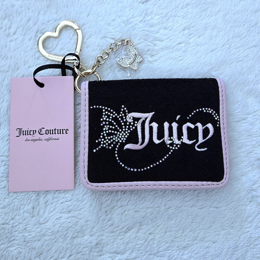 Juicy🍊 Couture "Wing It" Card💳 Case/Key🔑 Fob - NWT - Picture 12 of 16